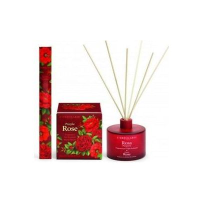 L' Erbolario Αρωματικό Χώρου με Sticks Rosa Purpurea 200ml