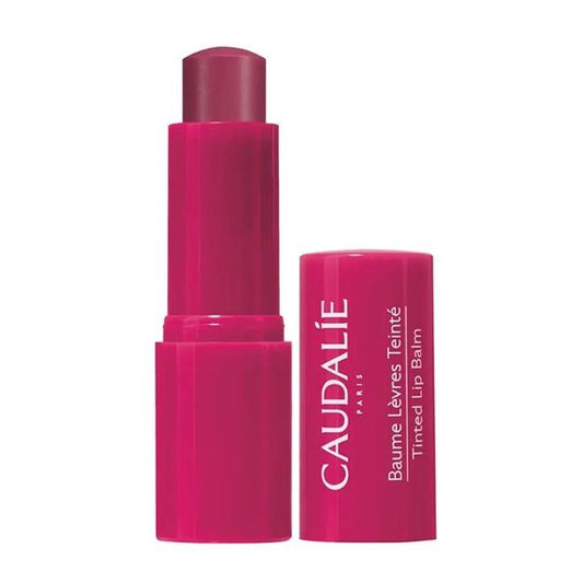 Caudalie Tinted Lip Balm, Ενυδατικό Στικ για τα Χείλη με Χρώμα & Άρωμα Σμέουρου 4.5gr