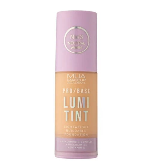 MUA PRO/BASE Lumi Tint Foundation  Color —  NW3