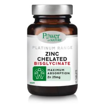 Power Health Zinc Chelated Bisglycinate 25mg 90tab