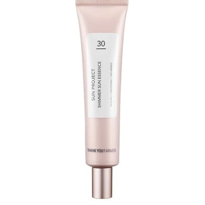 Слънцезащитен крем Thank You Farmer Sun Project Shimmer SPF30 40ml