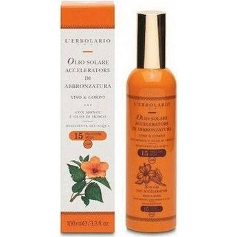 L' Erbolario Sun Oil Tan Accelerator 15SPF 100ml