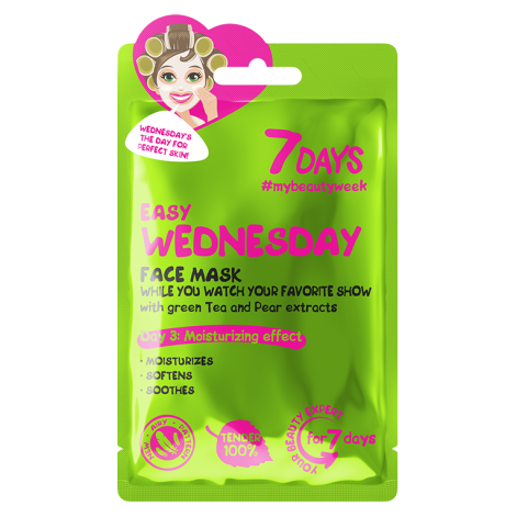 7DAYS Easy Wednesday Sheet Mask 28g