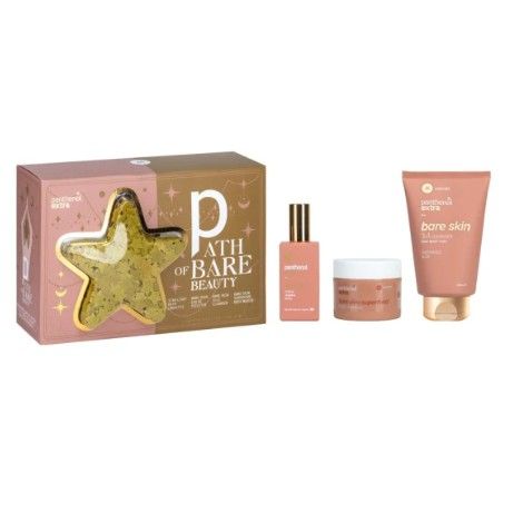 Panthenol Extra Promo Path of Bare Beauty EDT 50ml & 3in1 Cleanser 200ml & Body Mousse 100ml & Bath Confetti 15g