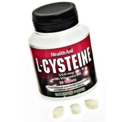 HEALTH AID L-Cysteine 550mg 30 tabs