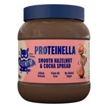 HealthyCo Proteinella Hazelnut & Cocoa Άλειμμα Φουντουκιού με Κακάο & Έξτρα Πρωτεΐνη Χωρίς Προσθήκη Ζάχαρης, 200g