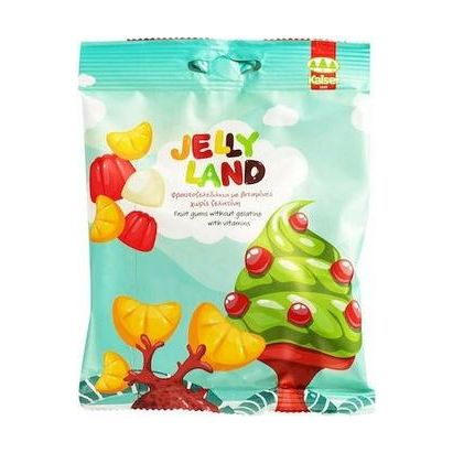 Kaiser 1889 Ζελεδάκια Jelly Land Με Βιταμίνες Χωρίς Ζελατίνη με Γεύση Μάνγκο / Ανανά / Passion Fruit 100gr