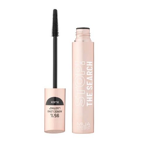 MUA STOP THE SEARCH MASCARA BLACK