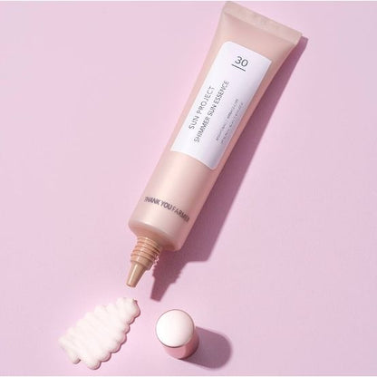 Слънцезащитен крем Thank You Farmer Sun Project Shimmer SPF30 40ml