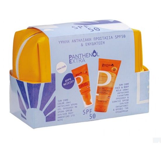 Panthenol Extra Sun Care Face & Body Milk Αντηλιακό Γαλάκτωμα Προσώπου και Σώματος SPF50 100ml