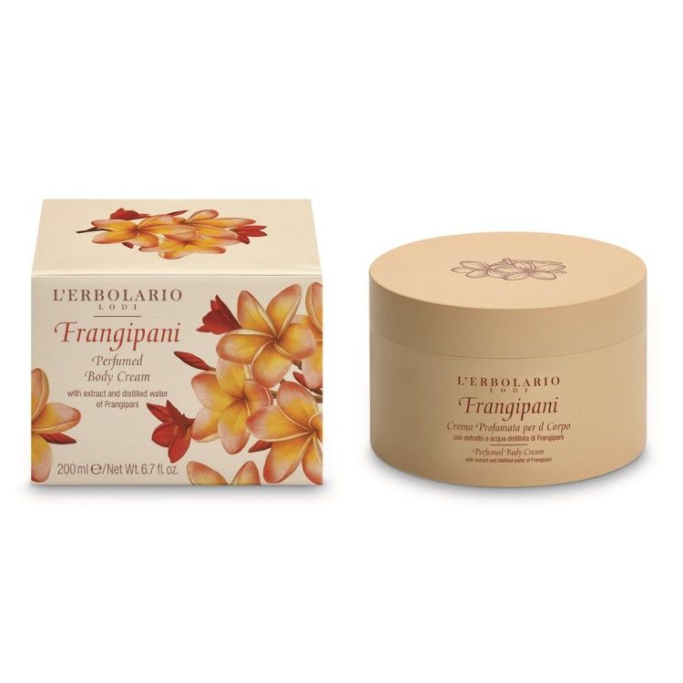 L'Erbolario Frangipani Αρωματική κρέμα σώματος 200 ml
