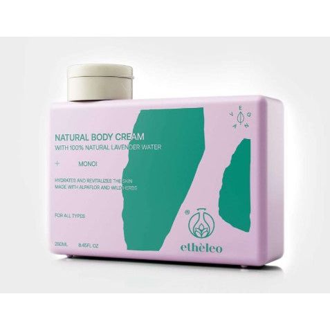 Etheleo Natural Body Cream Monoi 250ml