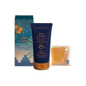 L'erbolario Notte a Tangeri Exfoliating Body Ritual With Glove, Κρέμα Απολέπισης Σώματος 150ml