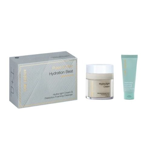 Medisei Promo Time Eraser Pulse of Skin Hydration Beat Hydra-Light Cream 50ml & Prebiotics Foaming Cleanser 20ml