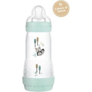 Mam Πλαστικό Μπιμπερό Easy Start Anti-Colic Forest Κατά των Κολικών με Θηλή Σιλικόνης 320ml για 4+ μηνών