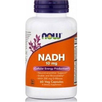 Now Foods Nadh 10mg 60 φυτικές κάψουλες