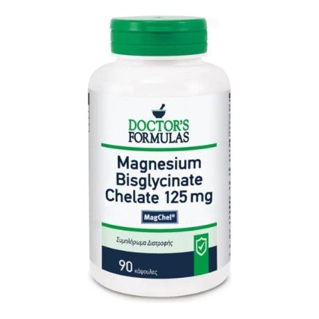 Doctor's Formulas Magnesium Bisglycinate Chelate 125mg 90 κάψουλες