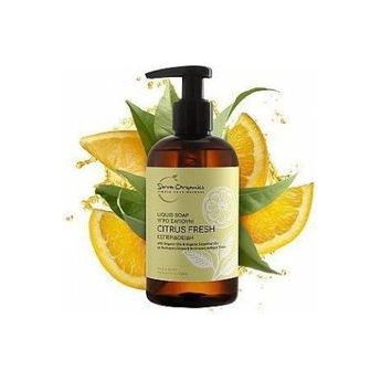 Sirra Organics Υγρό Σαπούνι Πρόσωπο Σώμα Citrus Fresh 250ml