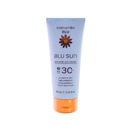 Camomilla Blu Shimmer Sun Cream SPF 30, 100ml