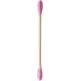 The Humble Co. Natural Cotton Swabs Purple Μπατονέτες από Μπαμπού & Βαμβάκι Μωβ Χρώμα, 100 τεμάχια