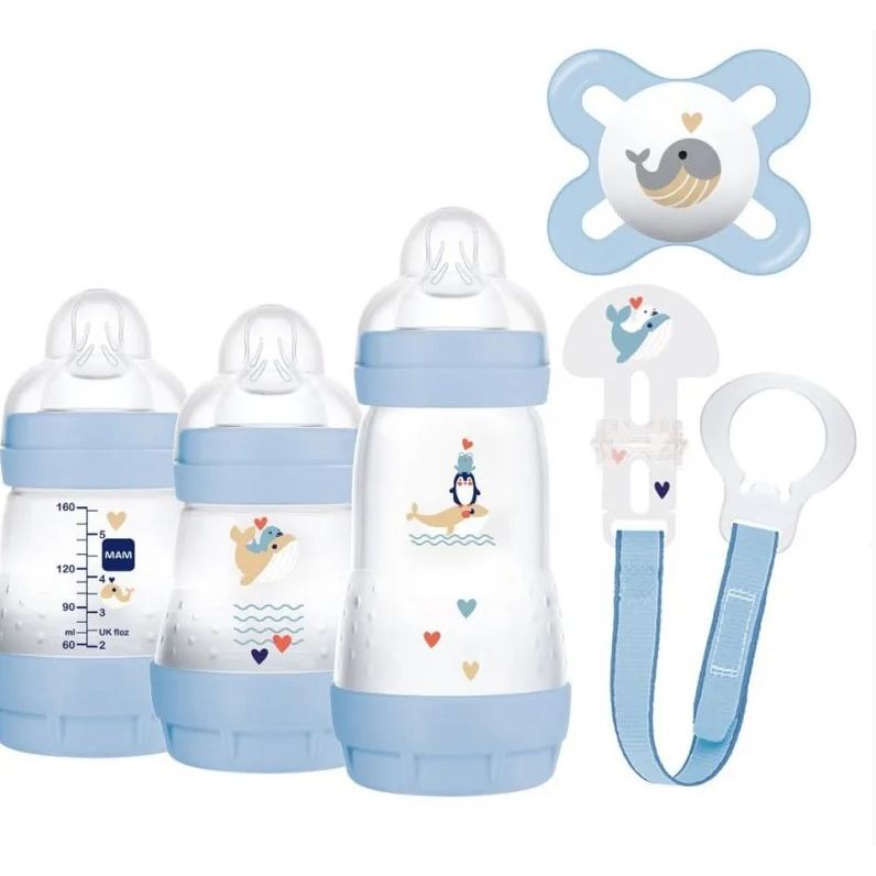 Βρεφικό Σετ Δώρου Welcome To The World Better Together 660B (Σετ 5τμχ) 0+ Μηνών Blue Mam