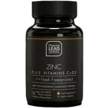 Pharmalead Zinc Plus Vitamins C+D3 30 κάψουλες