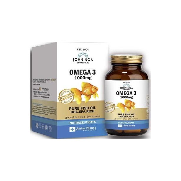 JOHN NOA Liposomal Omega 3 1000mg 60caps