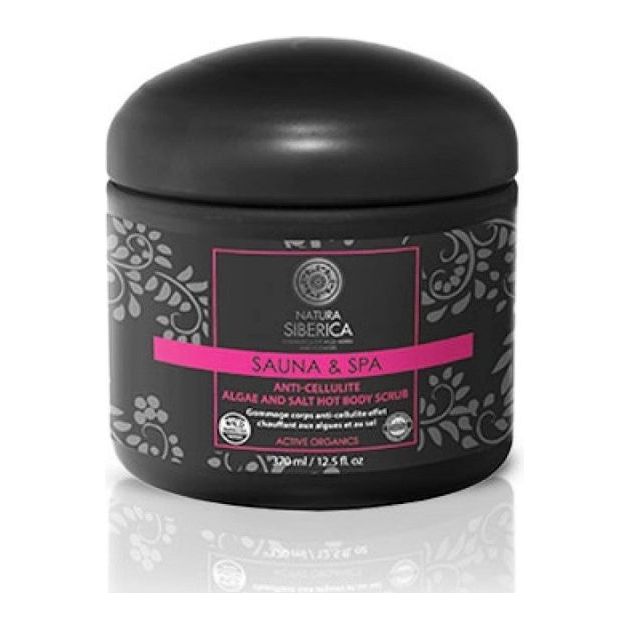 Natura Siberica Algae And Salt Scrub for Body Cellulite 370ml 