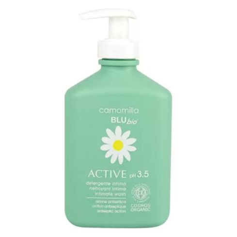 Camomilla Blu Active Bio Интимен душ гел с pH 3.5 за чувствителна зона 300 мл