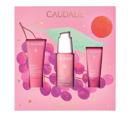 Caudalie Xmas PROMO VinoHydra Moisturizing Cleansing Καθαριστικό Gel Προσώπου 30ml & Hyaluronic Ενυδατικό Serum Προσώπου με Υαλουρονικό Οξύ 30ml & Sorbet Cream Moisturizer Ενυδατική Κρέμα Προσώπου 15ml