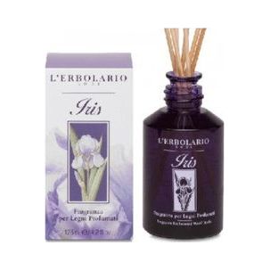L'Erbolario Iris Fragranza Per Legni Profumati Room Fragrance with Sticks (Iris) 125ml 