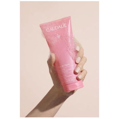 Caudalie Rose De Vigne Gel Douche, нежен душ гел с аромат на роза 200 мл