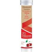 Genecom Terra Vitamin C 1000 mg & Zinc 20 αναβράζοντα δισκία Cherry