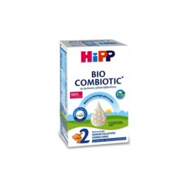 HIPP BIO Combiotic Νο 2 Βιολογικό Υποαλλεργικό Γάλα για Βρέφη μετά τον 6ο Μήνα Χωρίς Άμυλο 600gr
