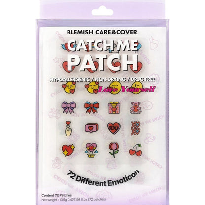 Catch Me Patch Love Yourself Emoticon 72pcs