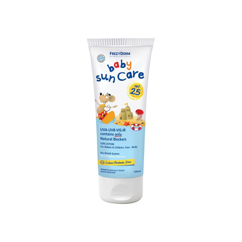Слънцезащитен лосион за бебета Frezyderm SPF25 100 мл