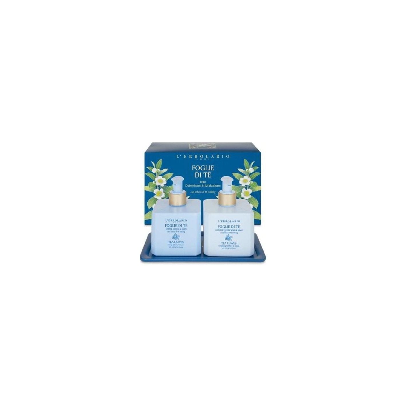 L'Erbolario FOGLIE DI TE' DUO VISO & MANI 250 ML & CREMA CORPO 250 ML