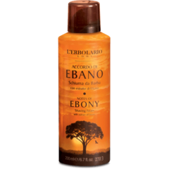 L’Erbolario Accordo Di Ebano Schiuma Da Barba Αντρικός Αφρός Ξυρίσματος 200ml