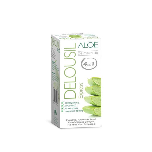 SJA Pharm Delousil Aloe De Make Up 4 σε 1 Ντεμακιγιάζ με Αλόη, 300ml