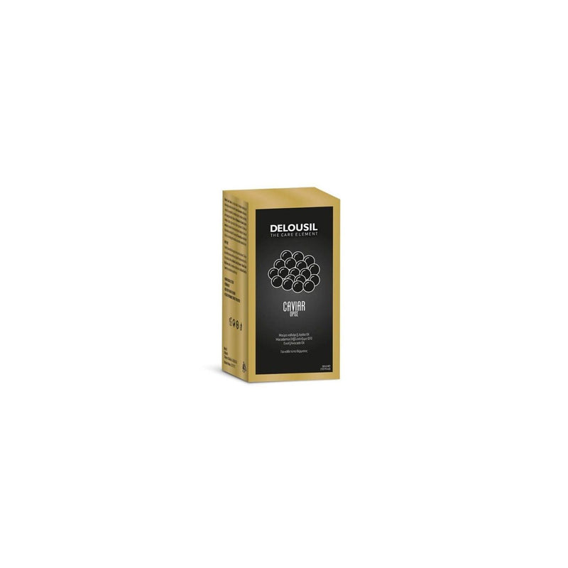 SJA PHARM Delousil Caviar Serum Nourishing Serum with Black Caviar &amp; Jojoba, Macadamia &amp; Avocado Oils, 30ml