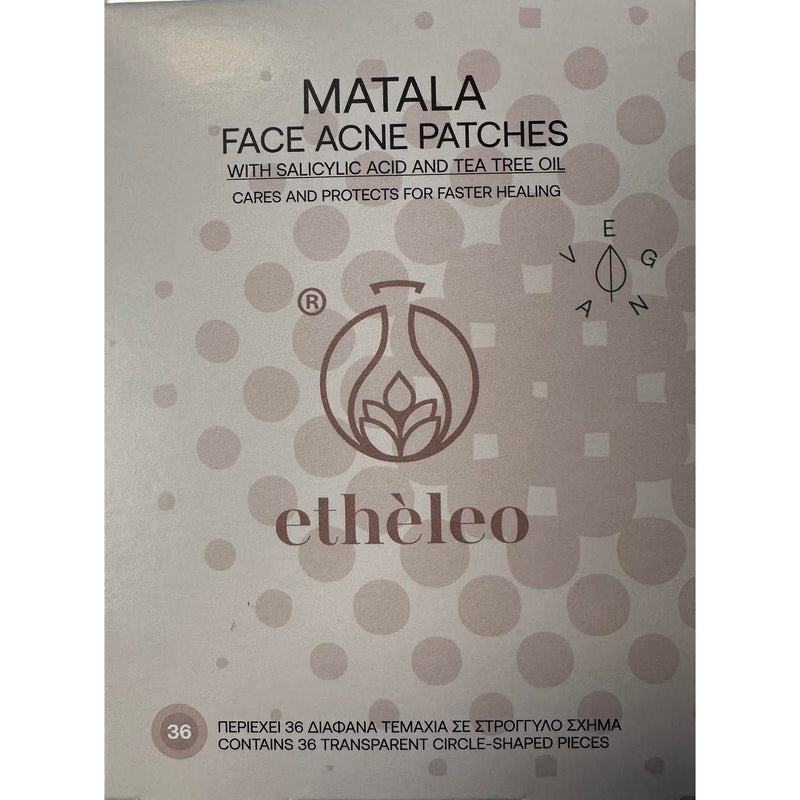 Etheleo MATALA FACE ACNE PATCHES 36 circle shaped pieces