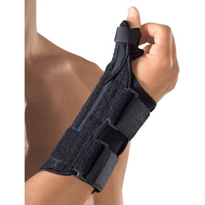 Anatomic Help 0506 Wrist Brace with Thumb in Black Color 