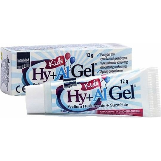 InterMed Hy + Al Gel Kids Gel 12gr 1τμχ
