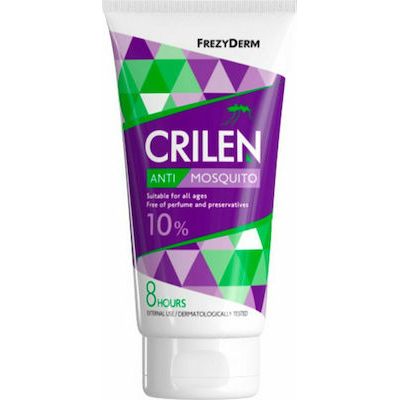 Frezyderm Crilen Anti Mosquito 10% Άοσμο Εντομοαπωθητικό Γαλάκτωμα Κατάλληλο για Παιδιά 150ml