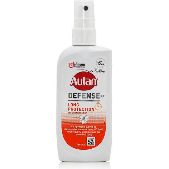 Autan Defense Long Protection Εντομοαπωθητική Λοσιόν σε Spray 100ml