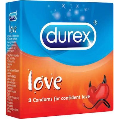 Durex Προφυλακτικά Love 3τμχ