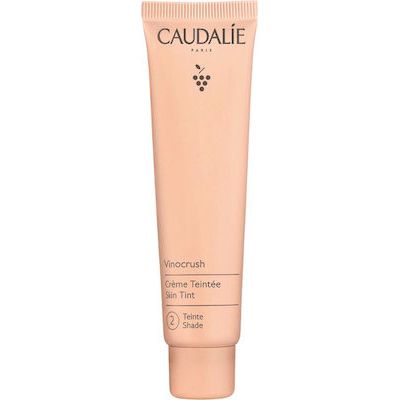 Caudalie Vinocrush Skin Tint Shade 2 Ενυδατική Κρέμα Προσώπου με Χρώμα με Υαλουρονικό Οξύ 30ml
