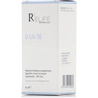 Relife U-Life 50 Κρέμα Για Υπερκερατώσεις 30ml