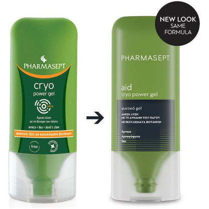 Pharmasept Aid Cryo Power Gel Cooling Local Analgesic Gel, 100ml