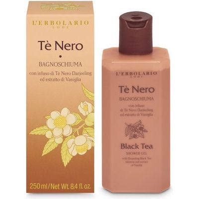 L' Erbolario Te Nero Black Tea Shower Gel Αφρόλουτρο Μαύρο Τσάϊ 250ml